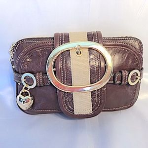 JUICY COUTURE LEATHER CLUTCH PURSE
